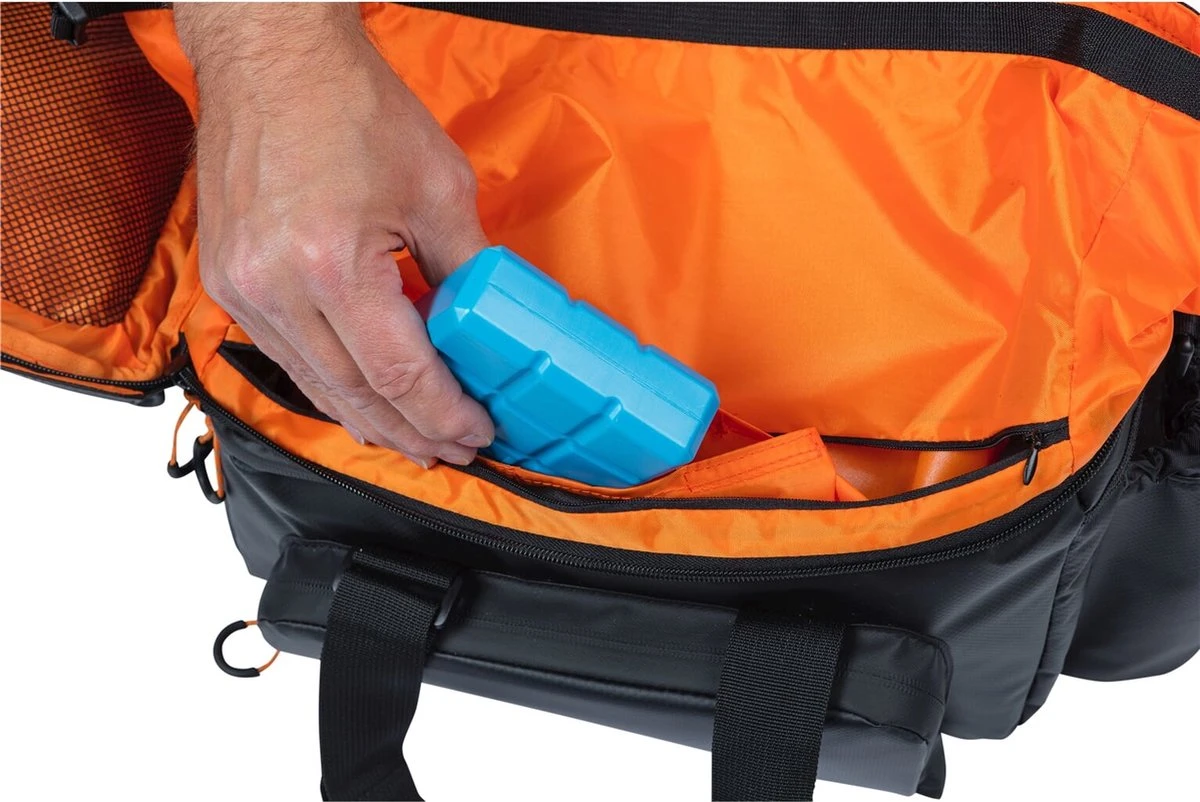 Basil Miles XL Pro Bagagedragertas MIK - 9-36 Liter - Zwart/Grijs - Afbeelding 8