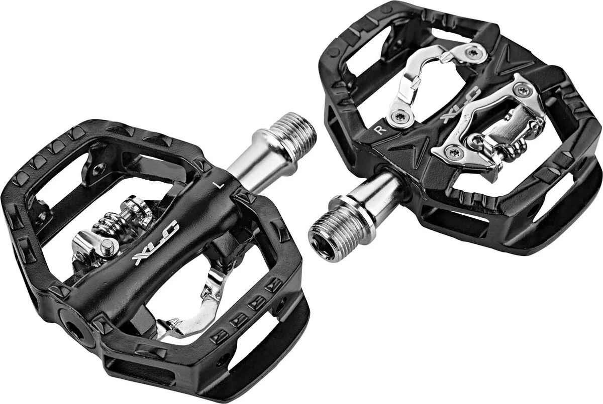 XLC PEDAAL ATB SPD COMBI ENKEL ALM ZW STEL PDS14 - Afbeelding 3