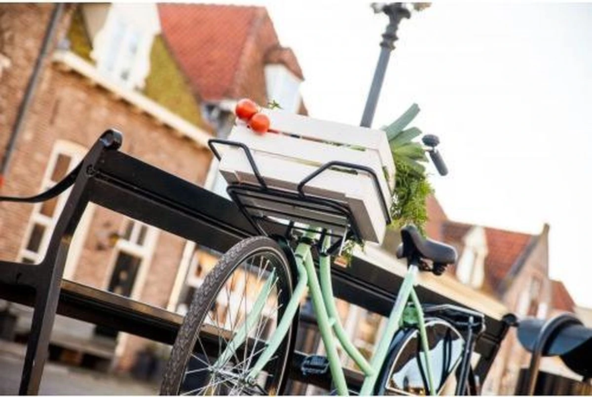 Steco Voordrager Samba Stuurbuis 44 X 32 Cm Zwart - Afbeelding 4