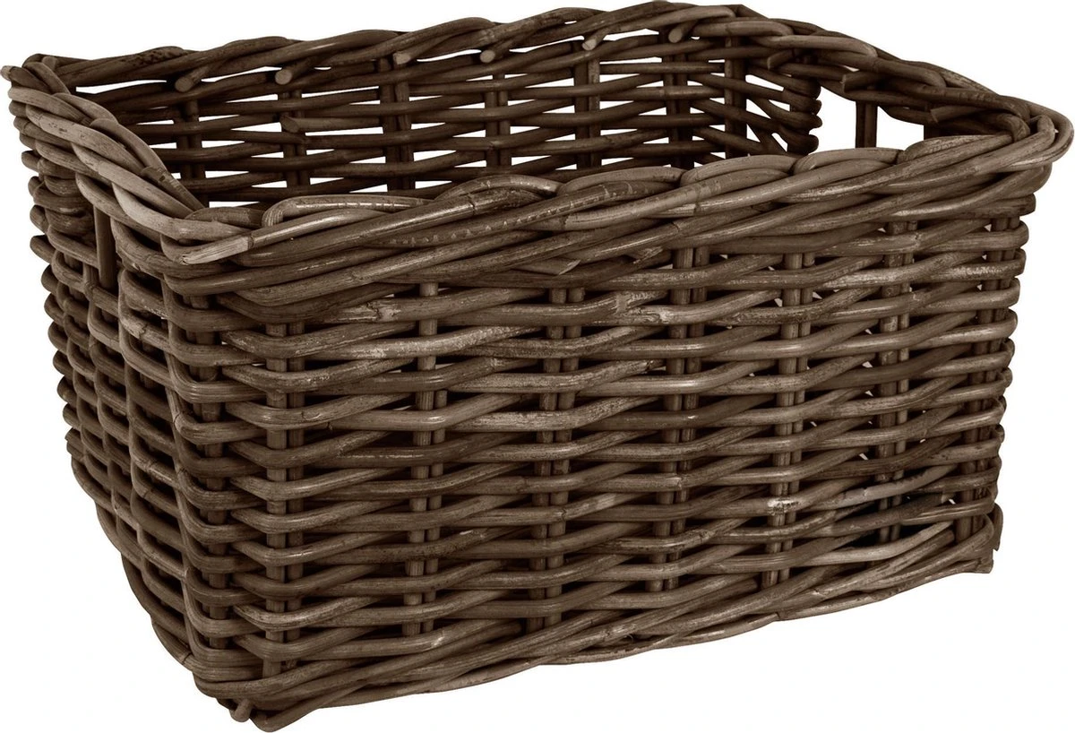 Fastrider Zeno Rotan Fietsmand - Bruin - 26L - Handgemaakt - Afbeelding 4