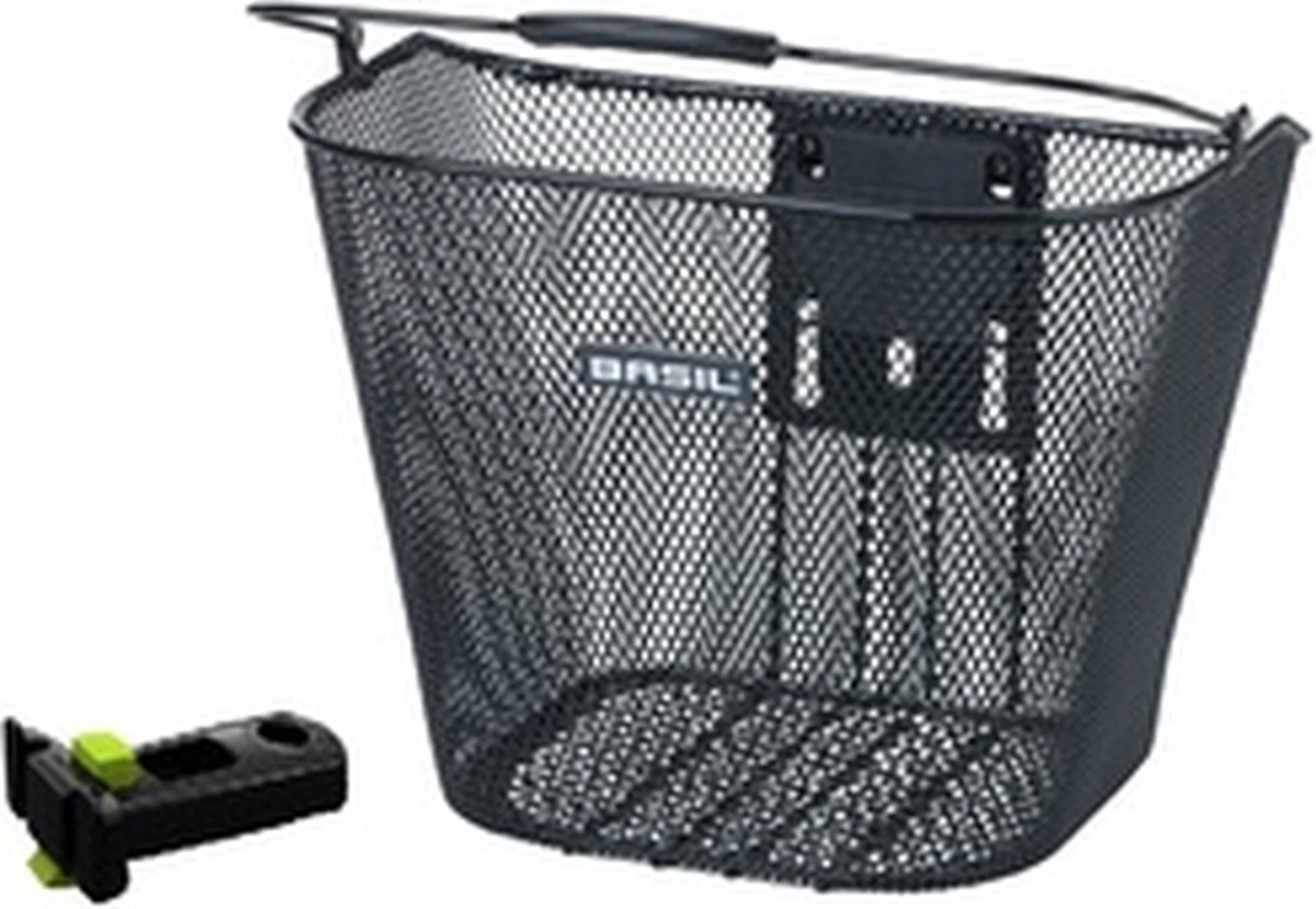 Basil Bremen KF Fietsmand - Voor - Inclusief Bevestigingssysteem - Zwart - Afbeelding 17