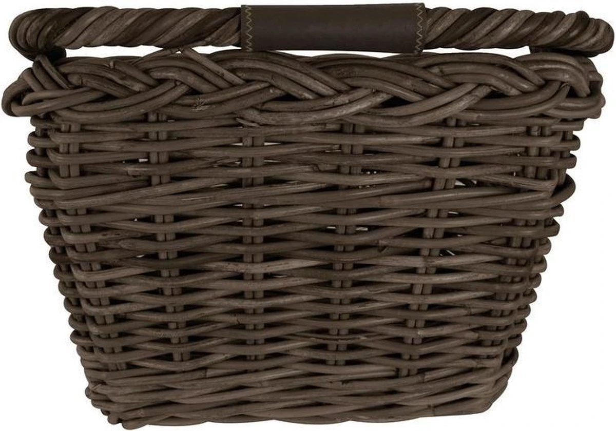 Fastrider Elif Rotan Fietsmand - Bruin - 16L - Handgemaakt - Afbeelding 8