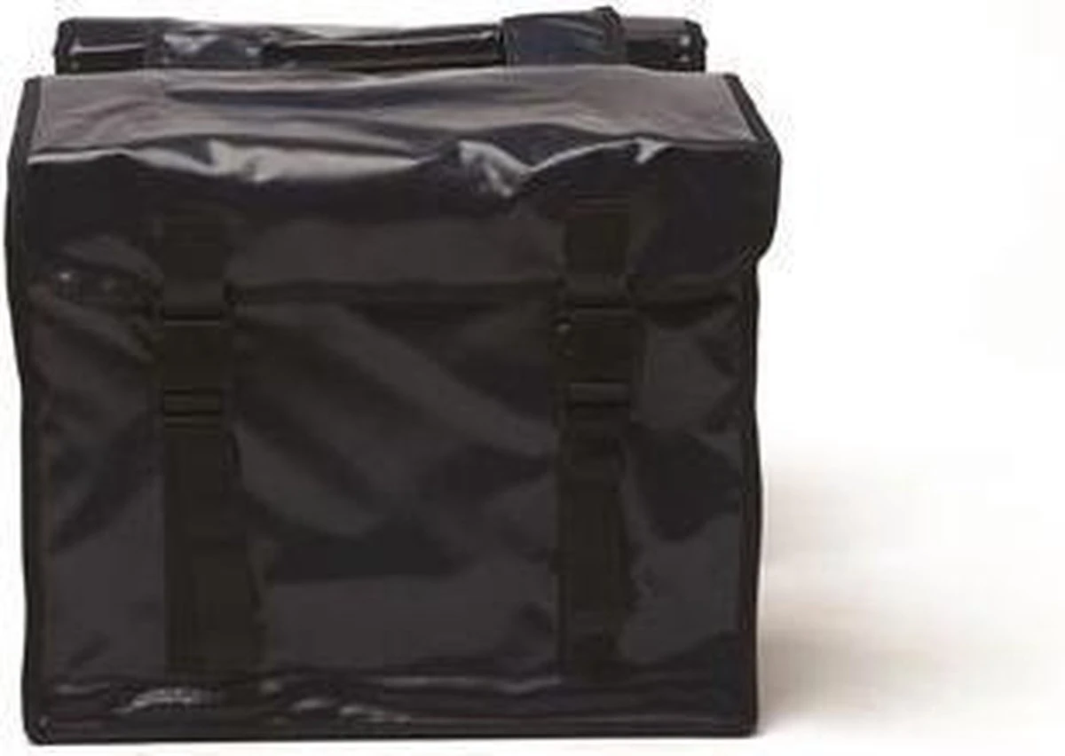 New Looxs Bisonyl Double Large Dubbele Fietstas - 66 Liter - Zwart - Afbeelding 8