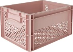 Fastrider Fietskrat Medium - Oudroze - 22L