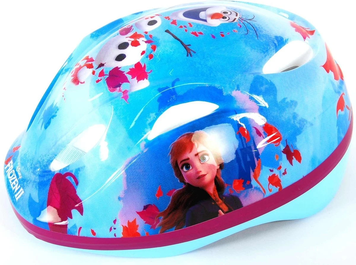 Mickey Mouse Disney Frozen 2 Meisjes Fietshelm - Skatehelm - 52-56 Cm - Afbeelding 5