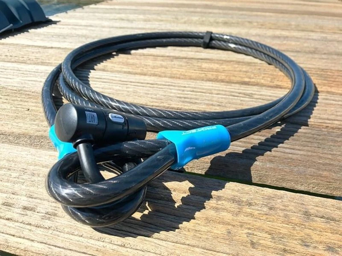Pro-tect Cobalt Kabelslot 2,5 Meter Lang | ø20mm X 250cm | ART1 En VBV Keuring | Staalkabel Met Lussen En Hangslot | Slot Tuinmeubelen Terras Bootslot Jet Ski - Afbeelding 2