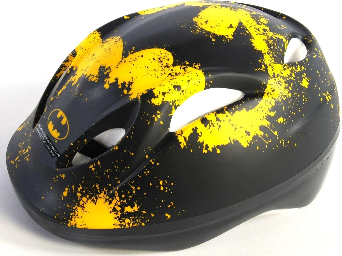 Mickey Mouse Batman Jongens Fietshelm - Zwart - 52-56 Cm - Afbeelding 4