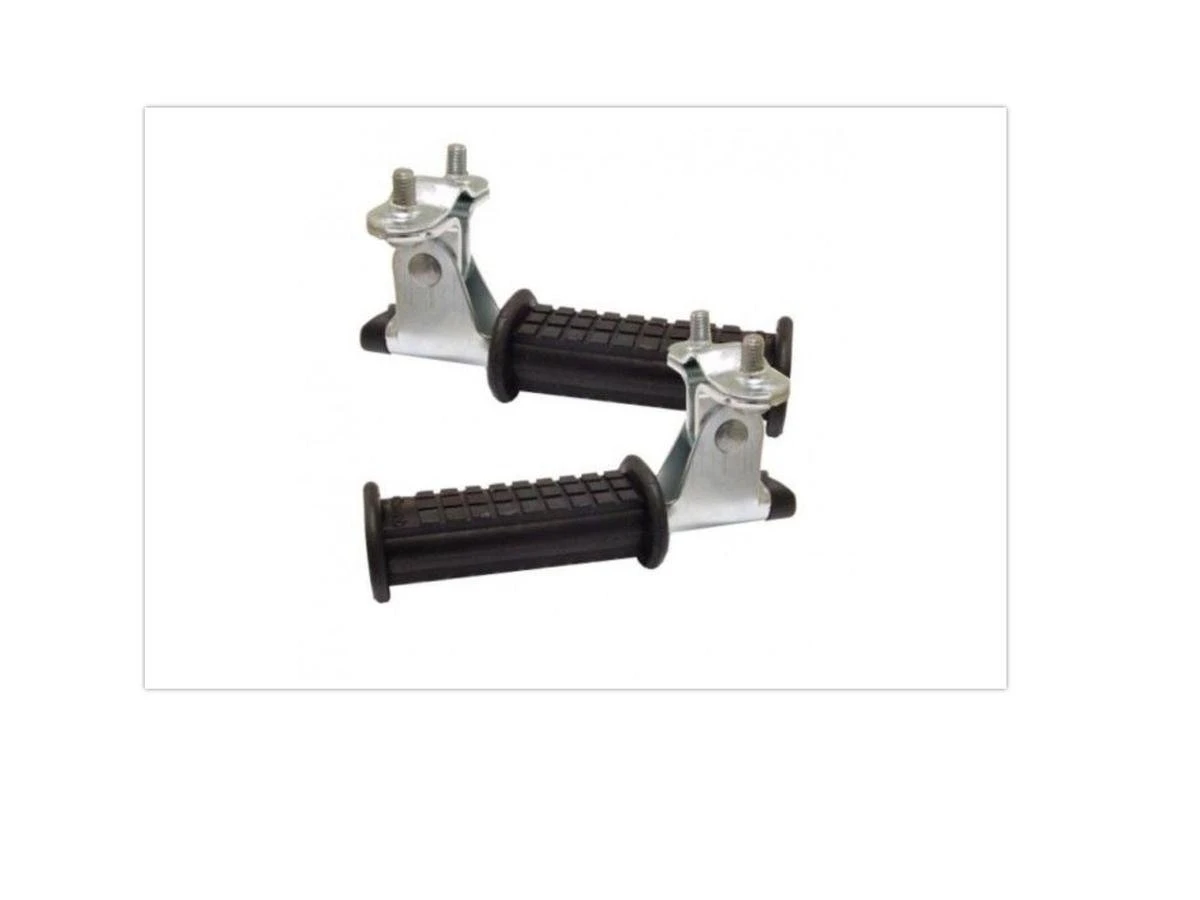 Bagagedrager-kussen, Rug-rolkussentje Incl. Voetsteuntjes En Rugleuning, Complete Set - Afbeelding 3