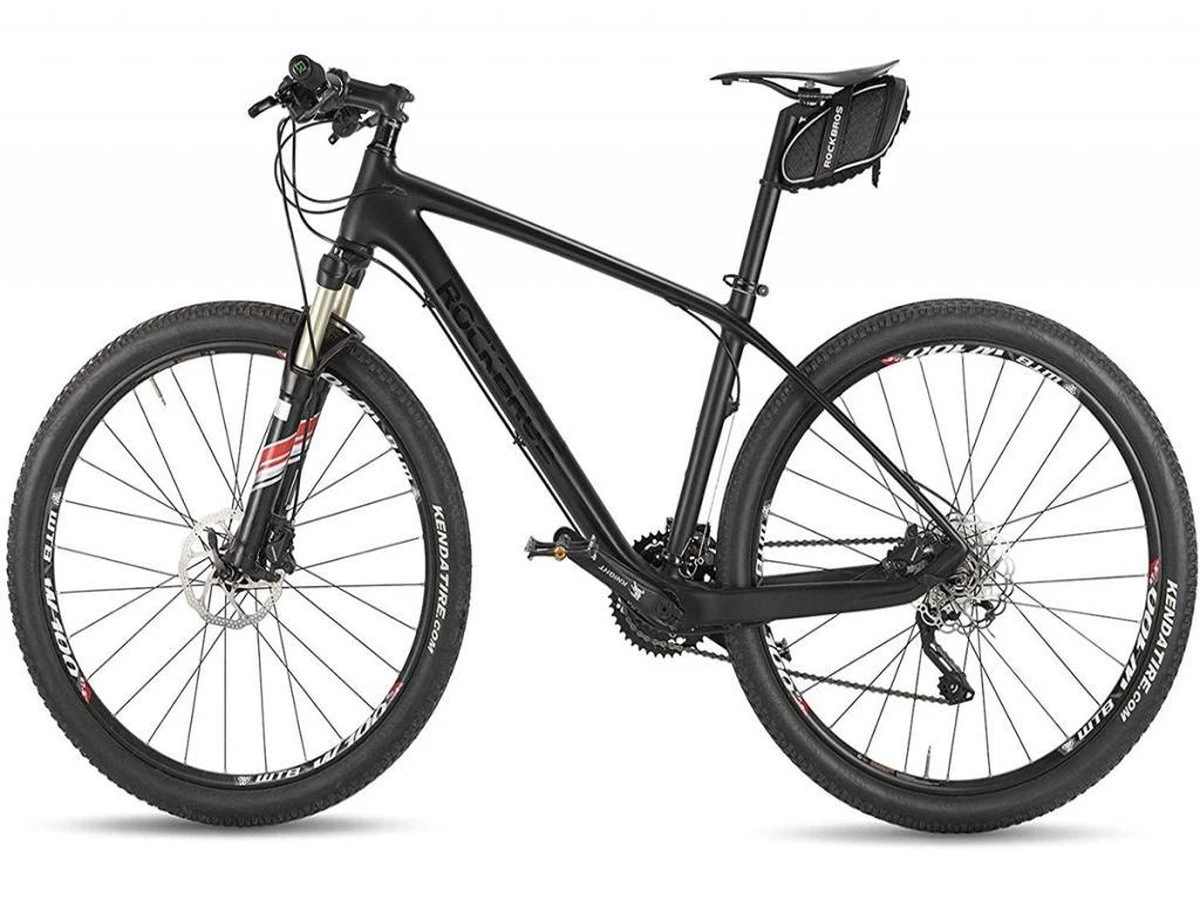 Rockbros Waterdichte Zadeltas - Frametas - 1,5 Liter - Universeel - Zwart - Afbeelding 11