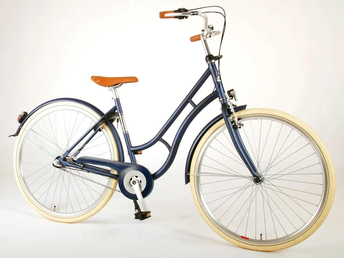 Volare Lifestyle Meisjesfiets - Tiener - 48 Cm - Lage Zadelstand - Blauw - 3 Versnellingen - Afbeelding 7