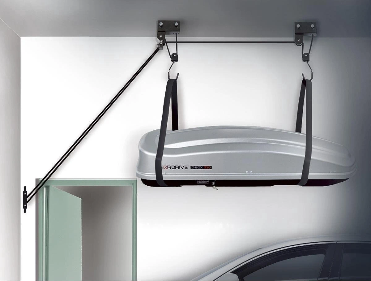 Fietslift - Fiets Ophangsysteem - Fietshaak - Muurbeugel Fiets - Plafondbevestiging Fietsen Ophangen Opbergbeugel 20KG - Afbeelding 2