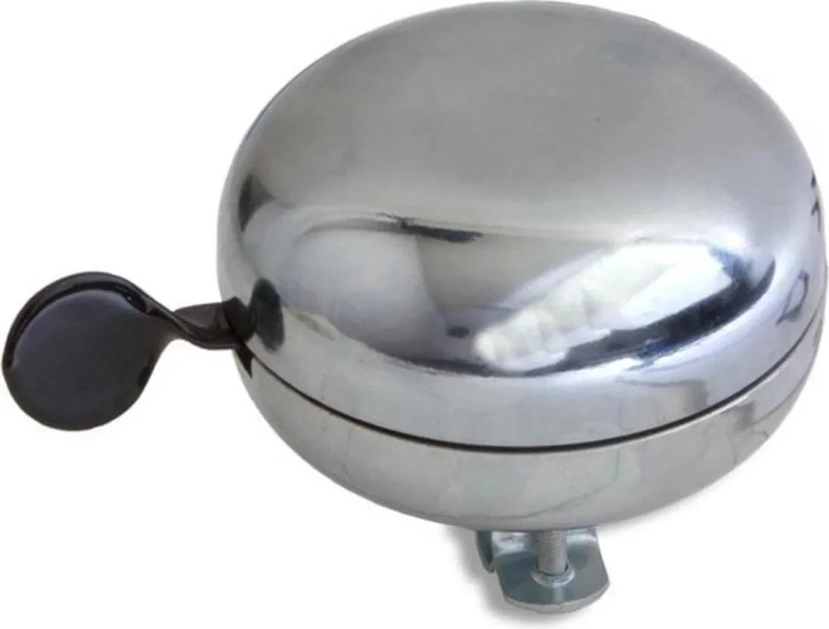 Benson Fietsbel - Ding-Dong - Groot - Ø 80 Mm. - Chroom
