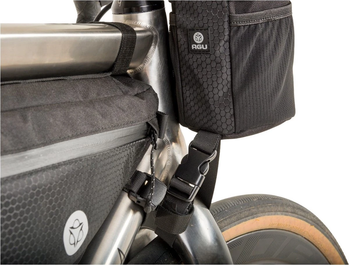 AGU Snack-Pack Venture Frametas Zwart - 1L - Bikepacking - Afbeelding 9