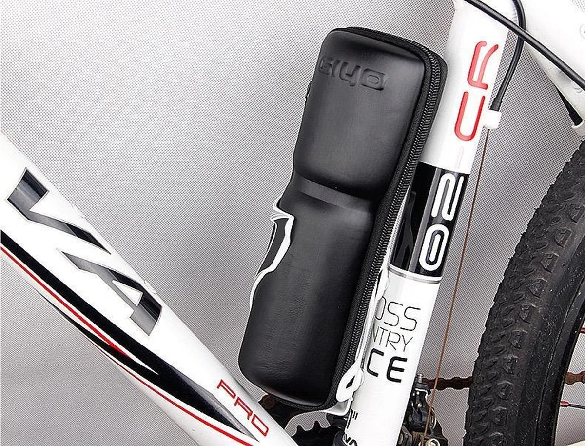 Giyo - Fiets Reparatieset - Bidon - Fietsaccessoires Bandenplakset Met Fietspomp En Multitool In Luxe Opberghoes - Fiets Gereedschap - Reparatie - Afbeelding 4