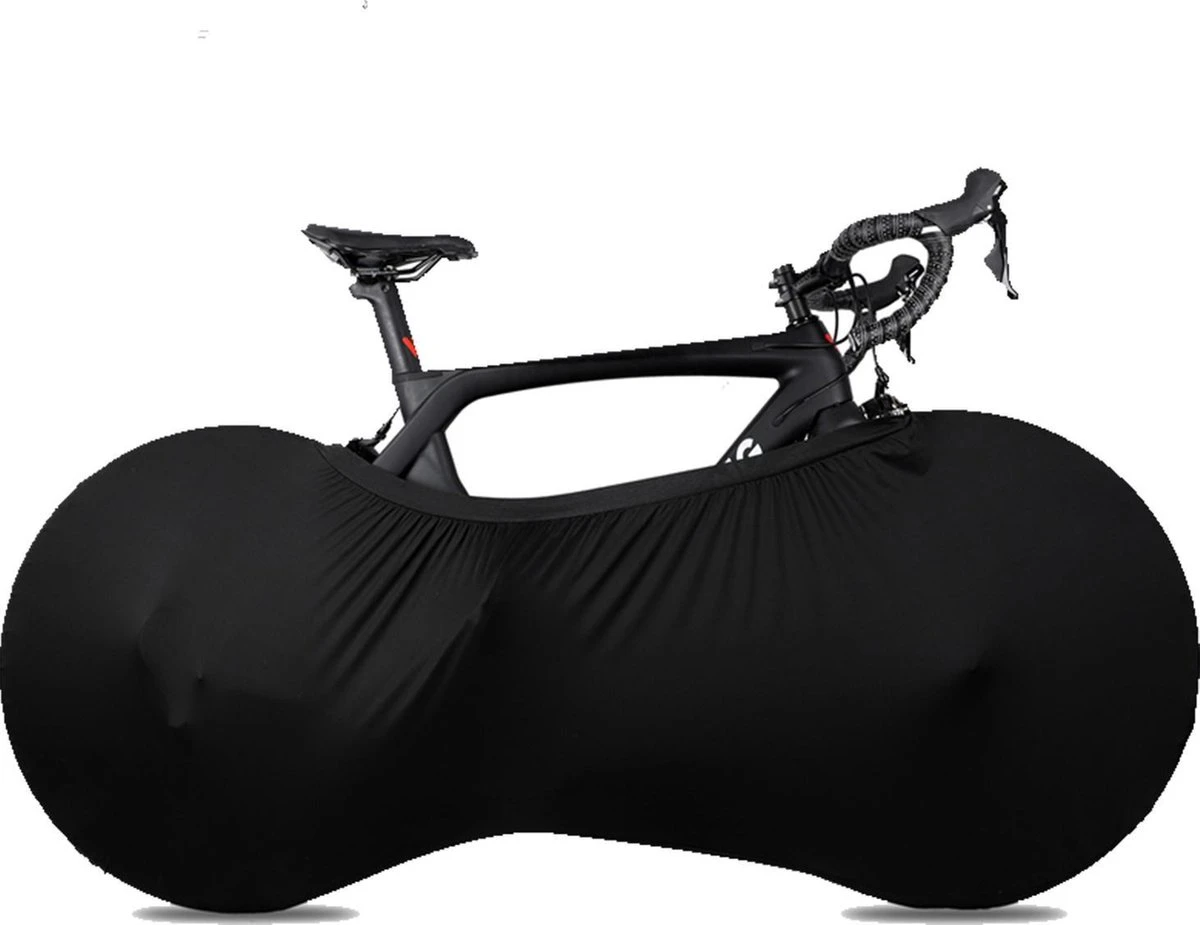 B-Y Sleeve Fietshoes T/m 29" - Fiets Beschermhoes - Racefiets Hoes - MTB - Bike Cover - Model: Black
