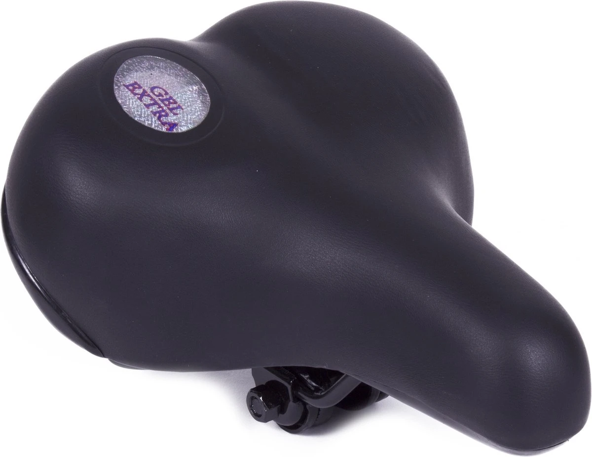 Benson Universeel Gel Fietszadel Voor Dames En Heren - 23x18x6 Cm - Zwart | Comfortabel Unisex Zadel Past Op Elke Fiets - Afbeelding 8