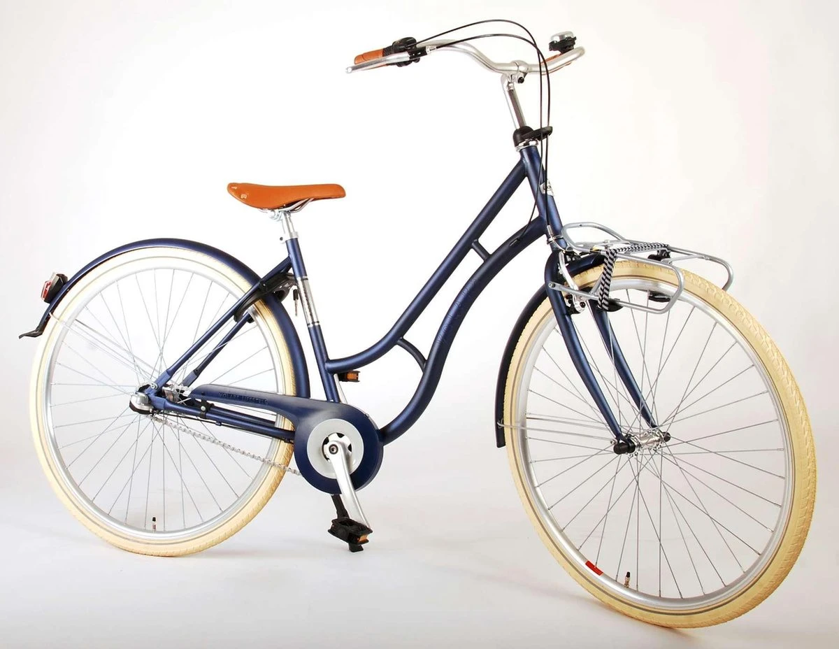 Volare Lifestyle Meisjesfiets - Tiener - 48 Cm - Lage Zadelstand - Blauw - 3 Versnellingen - Afbeelding 9