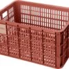 Basil Fietskrat L - Groot - 40 Liter - Rood