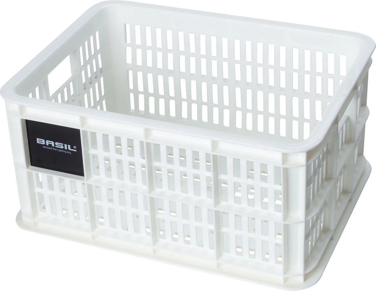 Basil Fietskrat S - Klein - 17.5 Liter - Wit - Afbeelding 13
