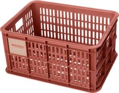 Basil Fietskrat S - Klein - 17.5 Liter - Rood