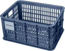 Basil Fietskrat S - Klein - 17.5 Liter - Blauw