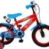 Spider-Man Kinderfiets - Jongens - 14 Inch - Rood/Blauw - Twee Handremmen