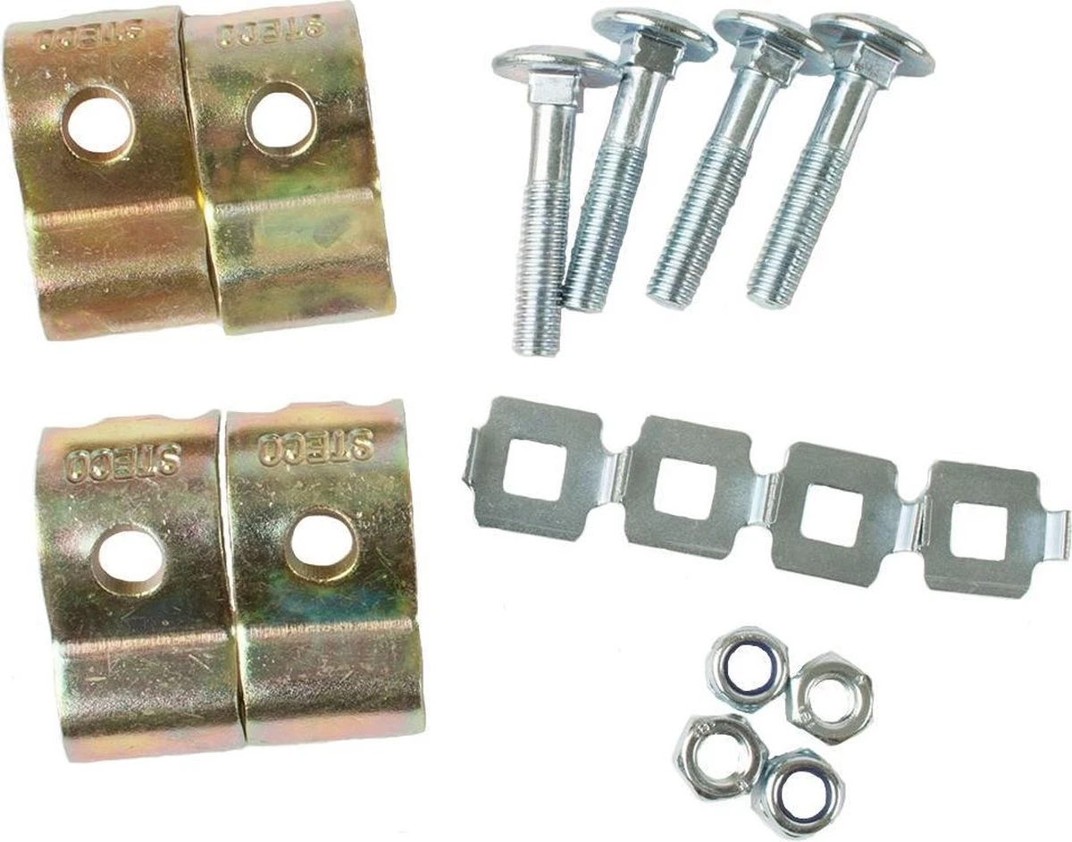 Steco Bagagedrager Verbreder Monkey-mee Staal - 31cm Breed - Zilver - Afbeelding 2