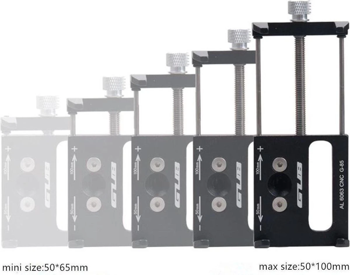 GUB Universele Fiets Telefoonhouder Voor Smartphone Zwart - Afbeelding 7