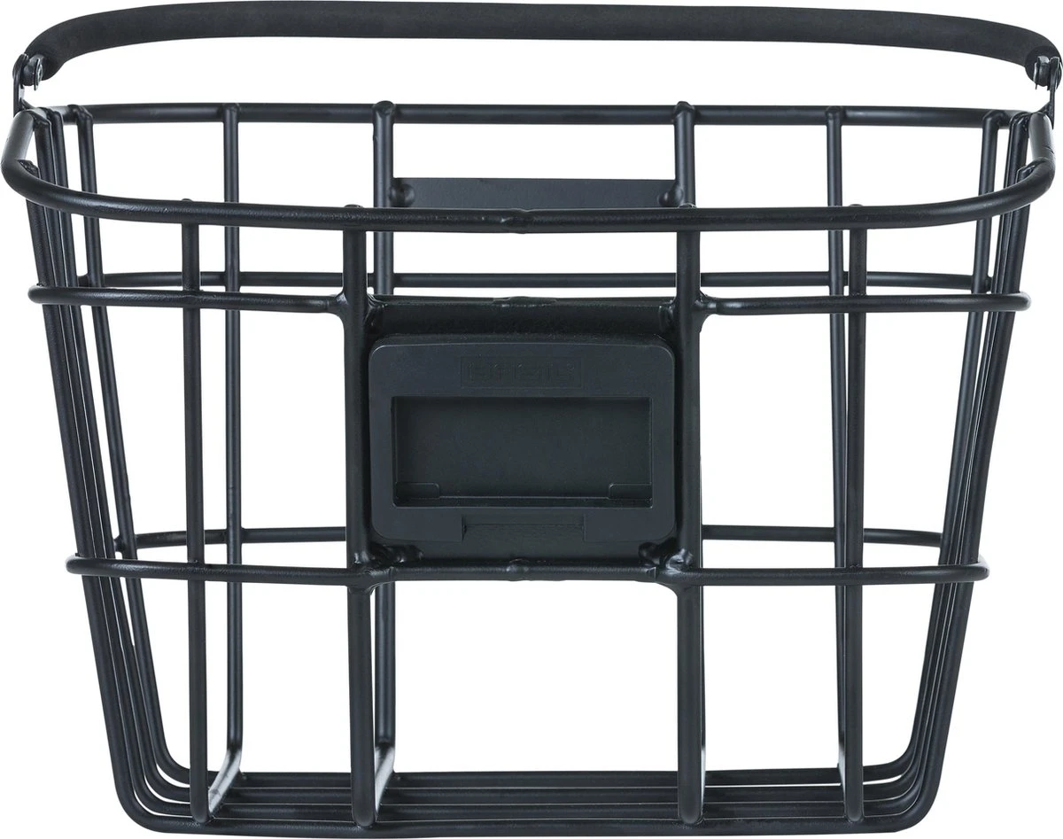 Basil Bremen Alu KF Fietsmand - Voor - Aluminium - Matzwart - Afbeelding 7