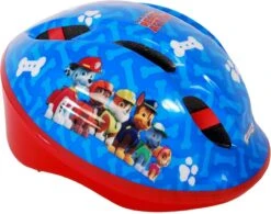 Paw Patrol Jongens Fietshelm - Blauw Rood - 51-55 Cm