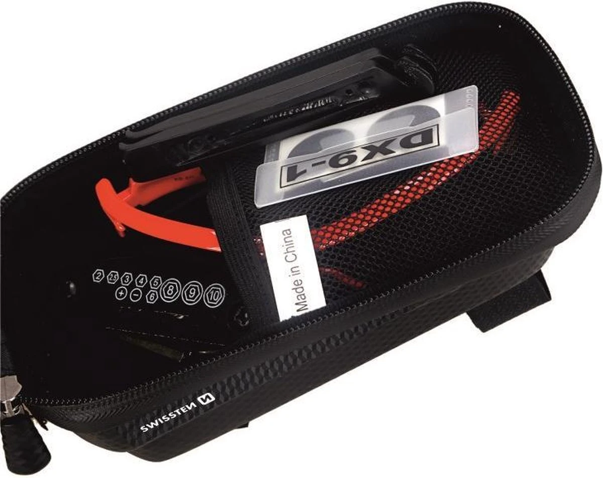 Swissten Telefoonhouder Fiets Waterdicht - Geschikt Voor O.a. IPhone 7/8/SE/X/XS/XR/11/12/13/14 - Pro/Pro Max/Mini/Plus & Diverse Samsung Smartphones Van 5.4 Tot 6.7 Inch - XL - Afbeelding 5