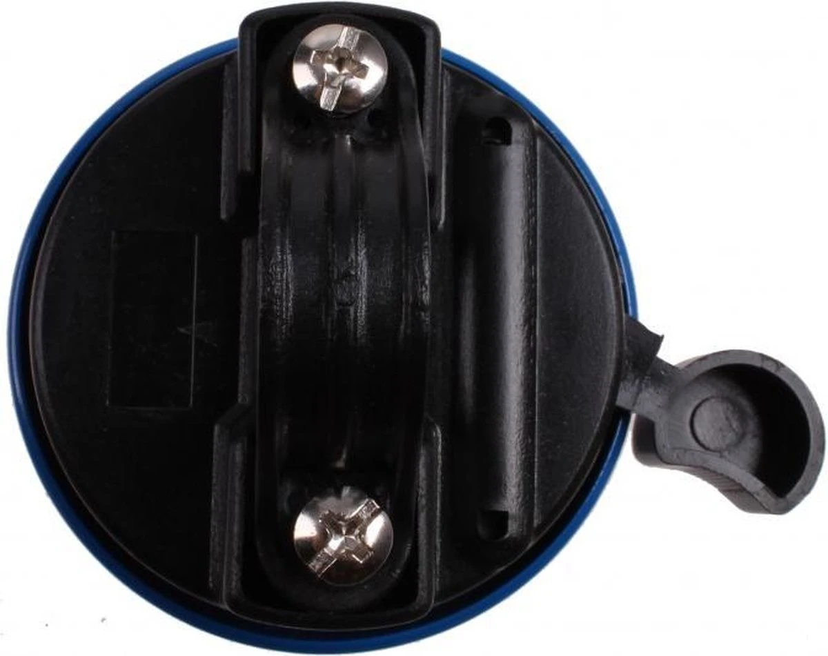 M-wave Fietsbel Voetbal 53 Mm Staal Blauw/zwart - Afbeelding 3