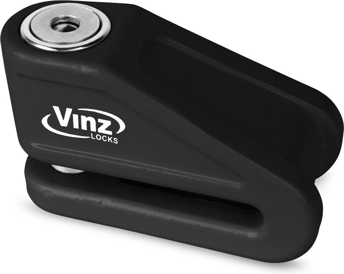 VINZ Baretti Schijfremslot ART4 - Zwart - Afbeelding 3