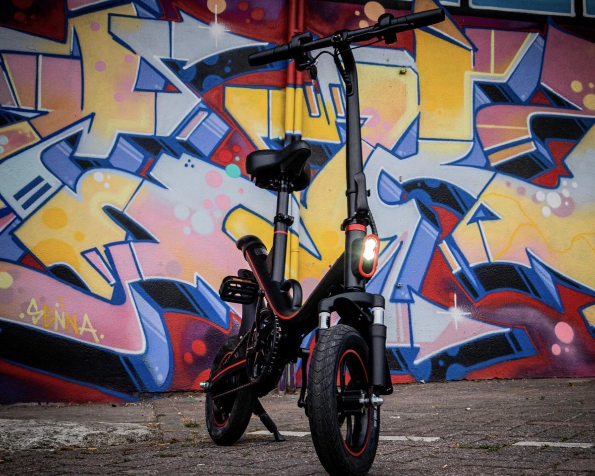 OUXI™ Elektrische Fiets - E BIKE - Fiets - City Bike - Stad Fiets - Bike - Fietsen - EBike - Trapondersteuning - - Afbeelding 2