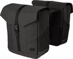 Fastrider Pendler Dubbele Fietstas Grijs - 24L