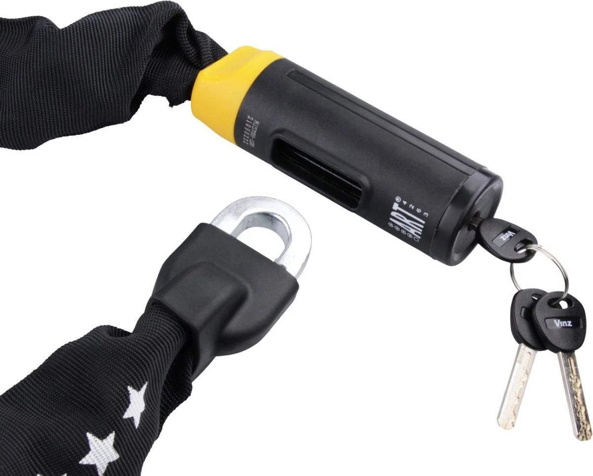 VINZ Tronador Motorslot / Kettingslot / Scooterslot ART4 - 150cm - Afbeelding 3