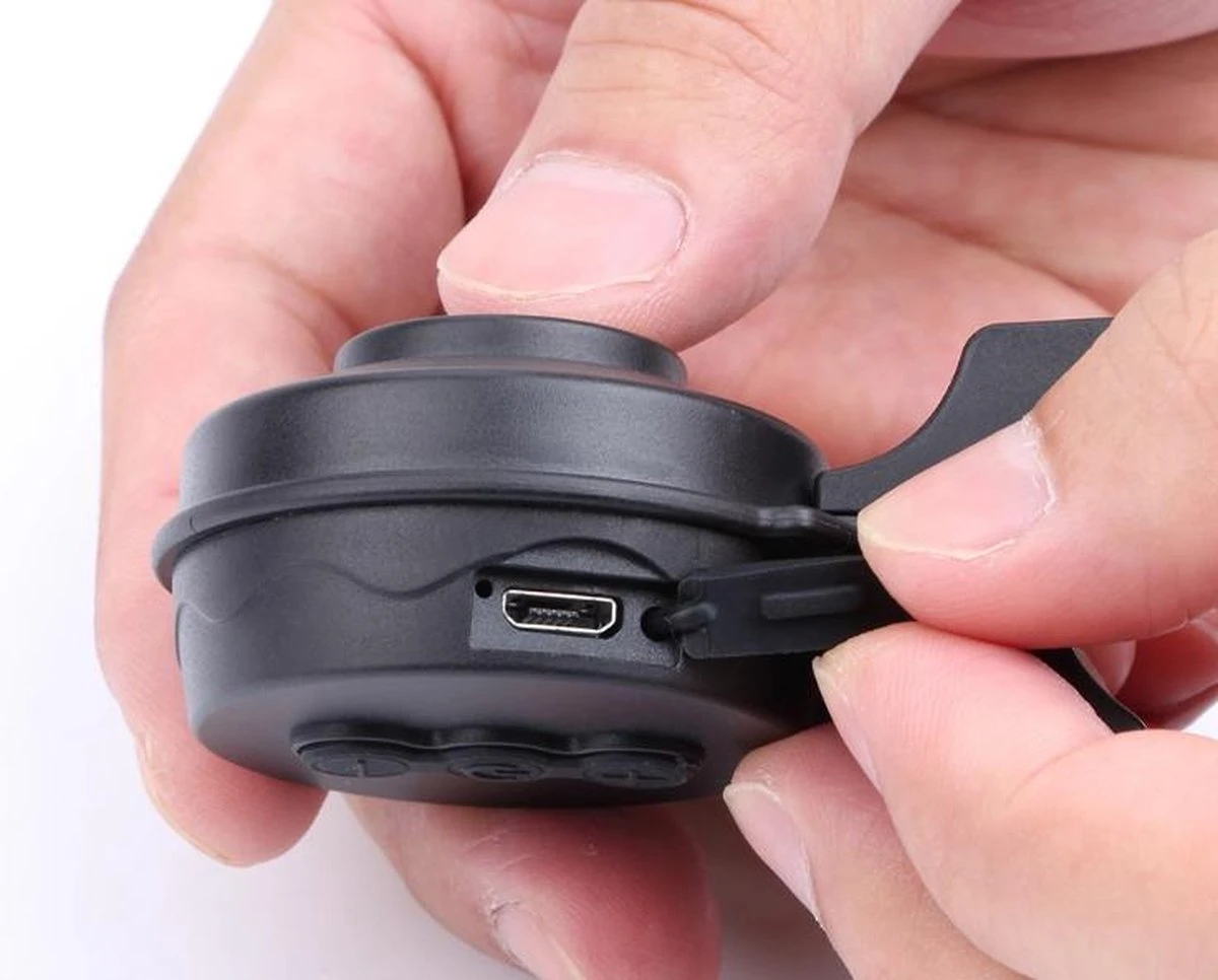 Elektrische Fietsbel 120 DB | USB Oplaadbaar | Zwart | Waterproof - Afbeelding 6