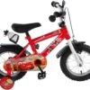 Volare Disney Cars Kinderfiets - Jongens - 12 Inch - Rood