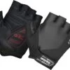 GripGrab - ProGel Padded Korte Vinger Zomer Fietshandschoenen - Zwart - Unisex - Maat L