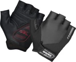 GripGrab - ProGel Padded Korte Vinger Zomer Fietshandschoenen - Zwart - Unisex - Maat L