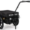 DURAMAXX Big Mike Fietskar - Fietsaanhanger - 70 Liter - Zwart