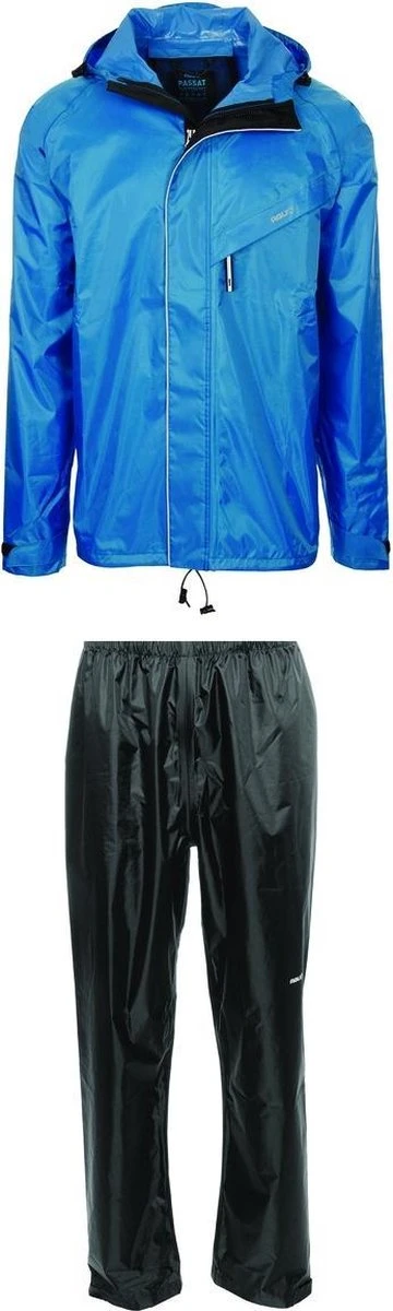 AGU Passat Regenpak Essential - Blauw - M - Dames & Heren - Waterdicht - Afbeelding 11