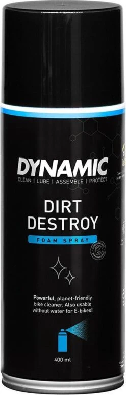 Dynamic Dirt Destroy Foam Spray - Fietsreiniger Foamspray - Fiets Schoonmaken - Foam Spray - Fietsonderhoud