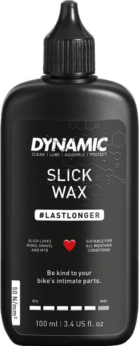 Dynamic Slick Wax 100ml - Planet Friendly - Kettingwax Fiets - Kettingwax Voor Alle Omstadigheden