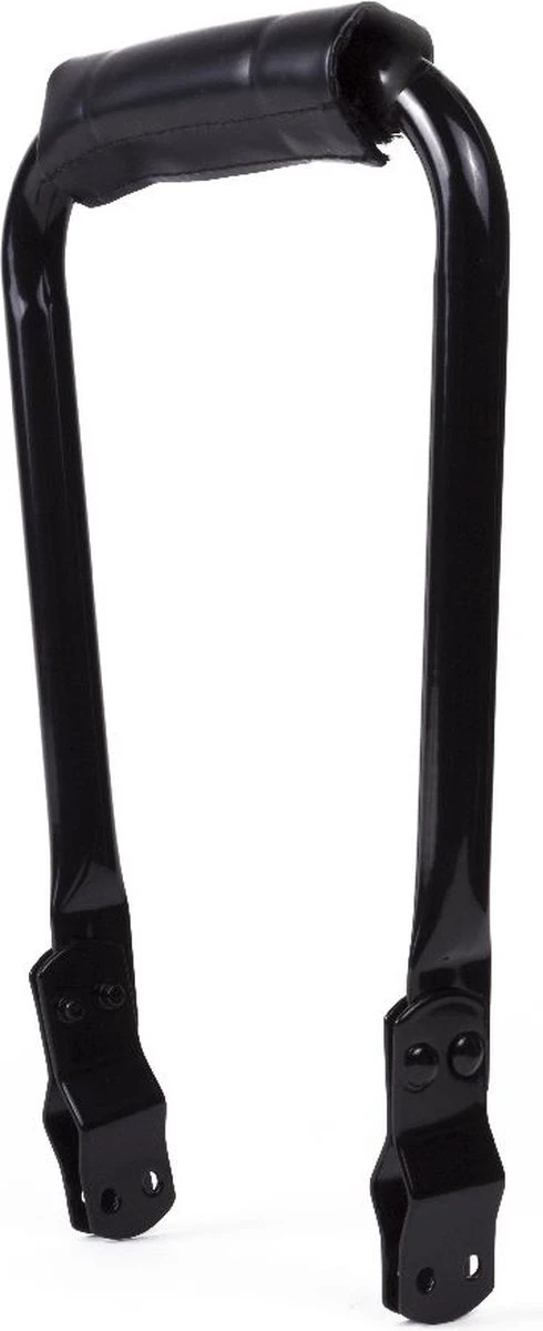 Benson Rugsteun - Opklapbaar- Rugleuning Bagagedrager - Rugsteun Fiets Met Rugkussen - Bagagedrager Kussen - Zwart - Afbeelding 2