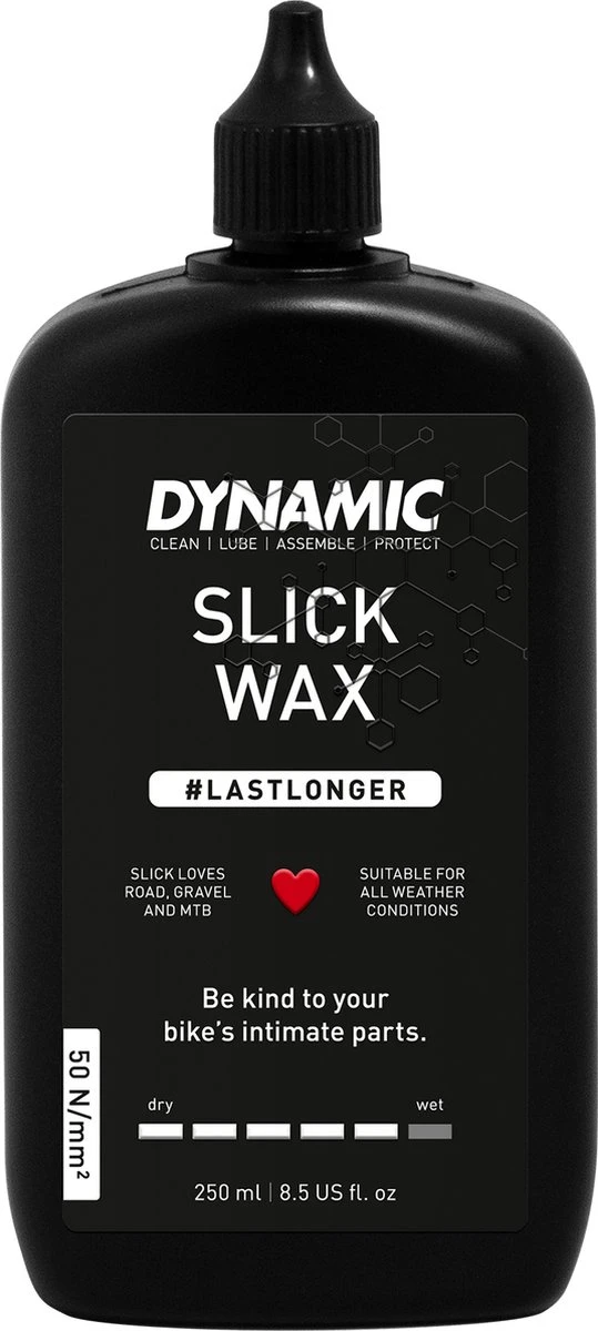 Dynamic Slick Wax 250ml - Kettingwax Fiets - Kettingsmeermiddel -