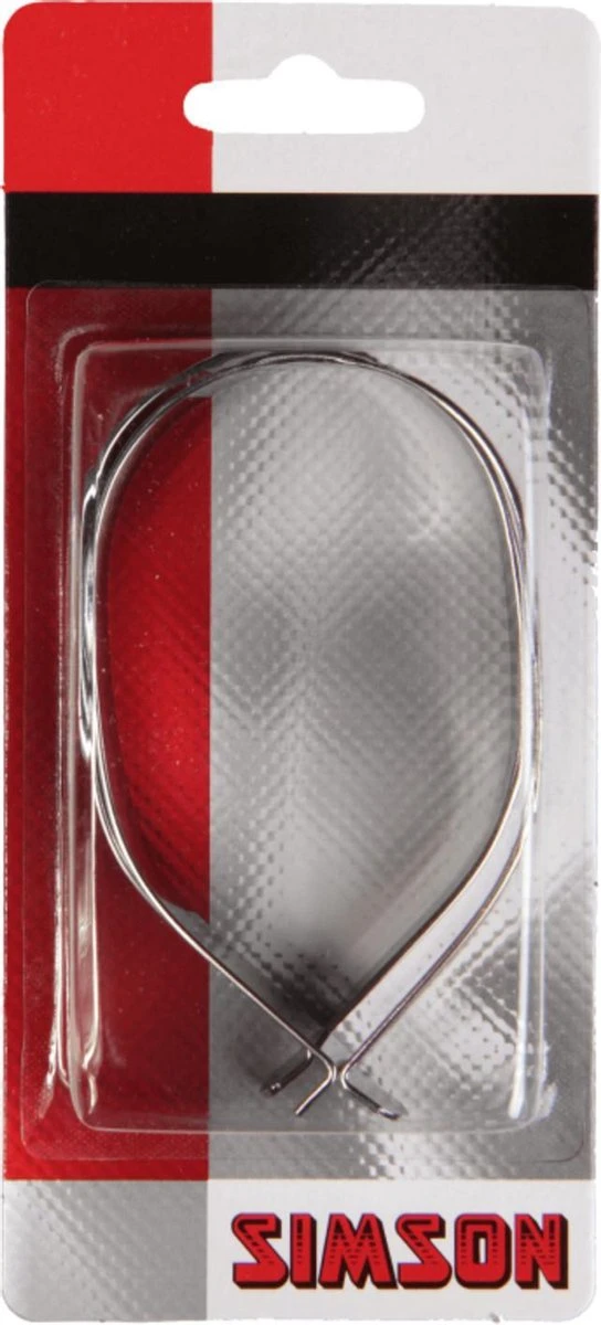 Simson Broekklemmen Kunststof Reflectie Zilver 2 Stuks - Afbeelding 6