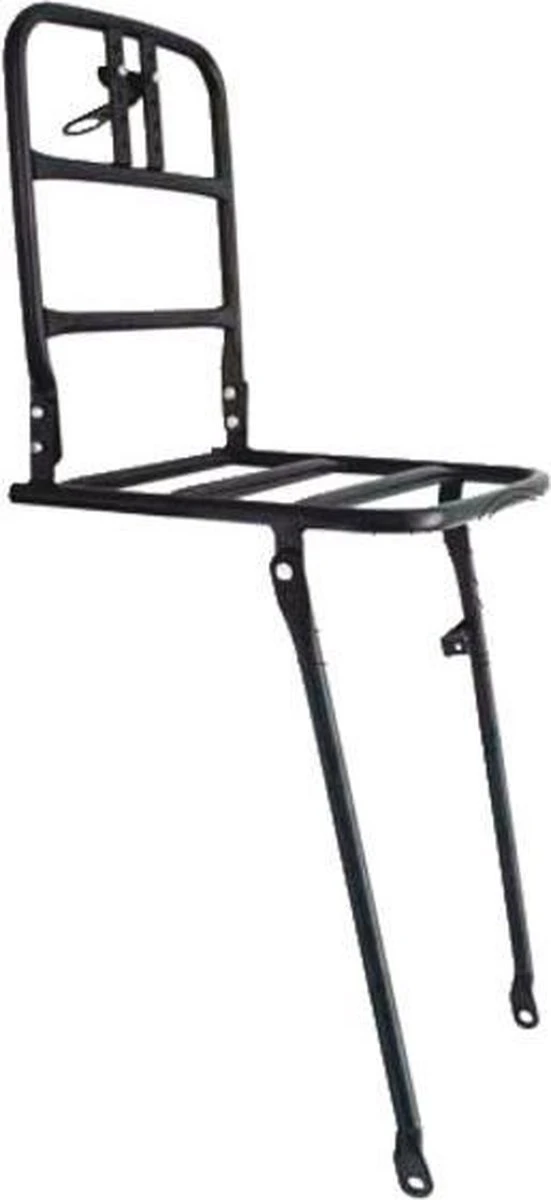 Vwp Voordrager 28 Inch Aluminium Zwart - Afbeelding 2