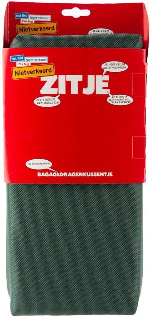 ROJO Fietskussen Bagagedrager Donkergroen + Rugsteun Bagagedrager + Voetsteunen (Universele Set) - Afbeelding 3