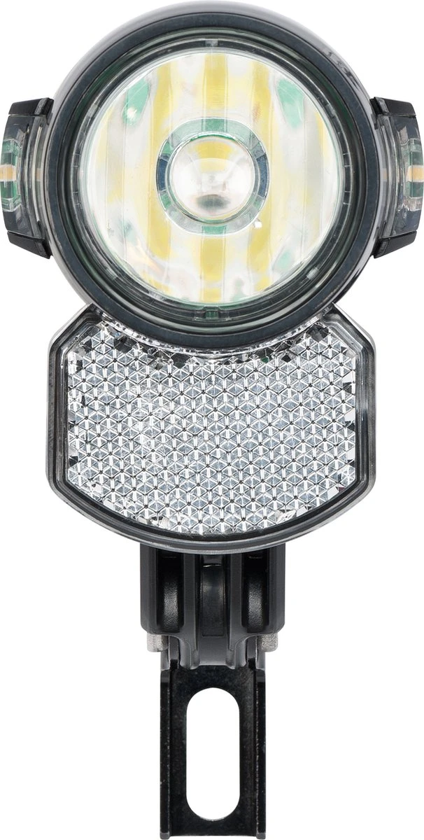 AXA Blueline 30 T - Fietslamp Voorlicht - LED Koplamp - Auto On Fietsverlichting – Steady - Dynamo - 30 Lux